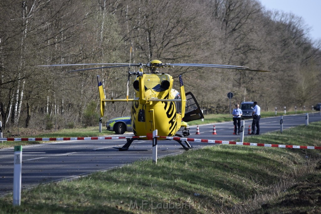 Schwerer VU Krad Fahrrad Koeln Porz Alte Koelnerstr P060.JPG - Miklos Laubert